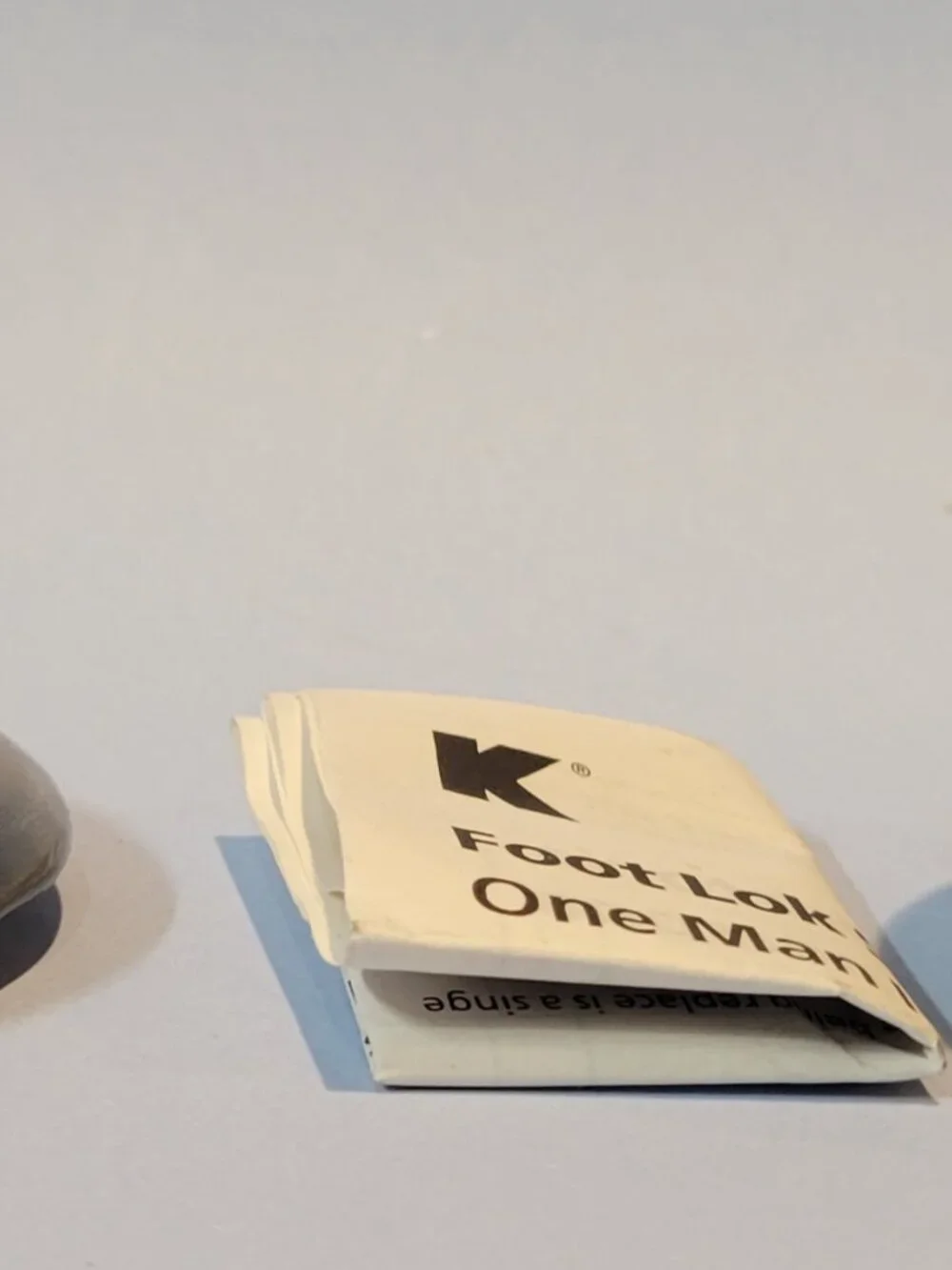 Keeney 1.5-in Brushed Nickel Foot Lock Trim Kit New in package M#K826-71DSN